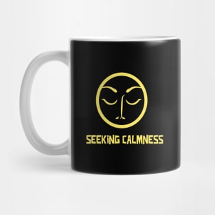 Seeking Calmness Peace Love Mug